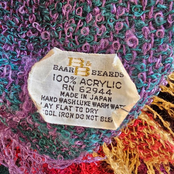 Cozy Woven Scarf Blanket with Fringe, Wrap, Shawl - Picture 7 of 7